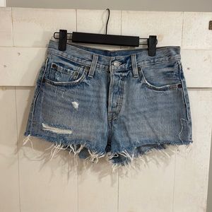 Levi’s 501 Jean shorts. NEVER worn (were too small for me). Perfect condition